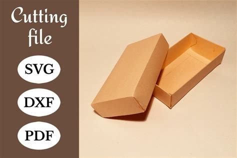 how to make a metal box with lid|small box with lid template.